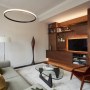 Notting Hill modern apartment | Bespoke joinery in living room | Interior Designers